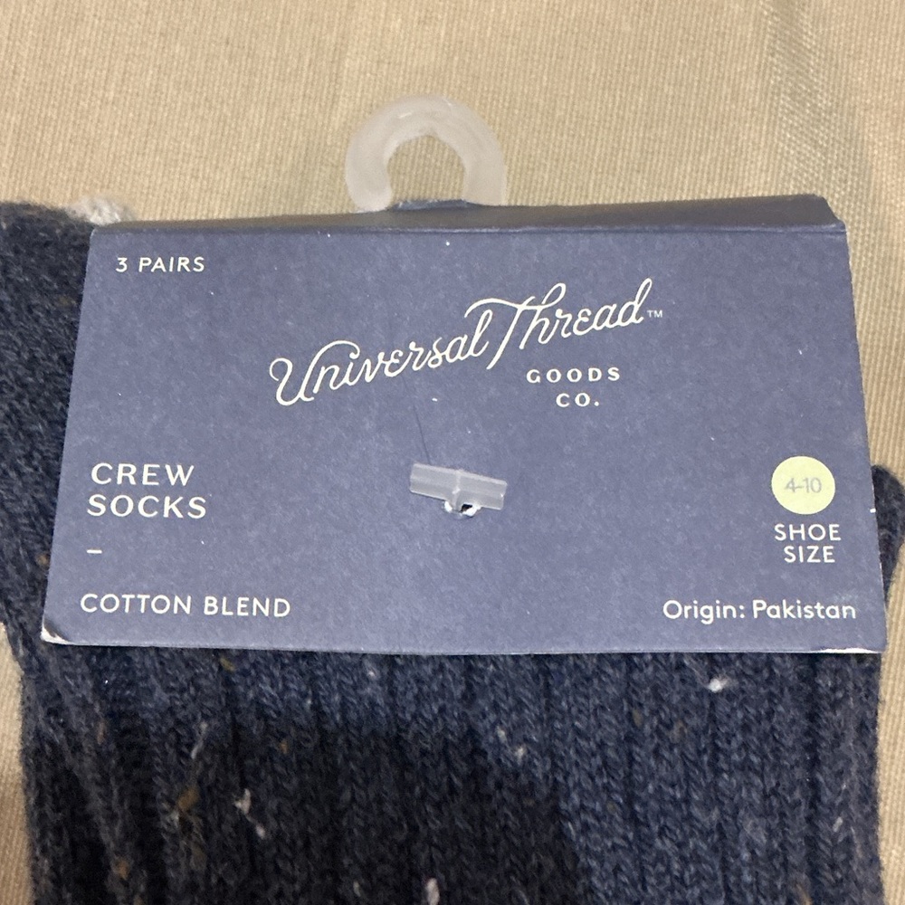 Universal Thread Navy Crew Socks